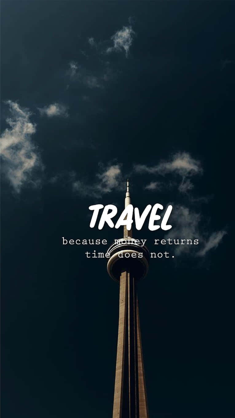 Travel - Cn Tower - Psd Wallpaper