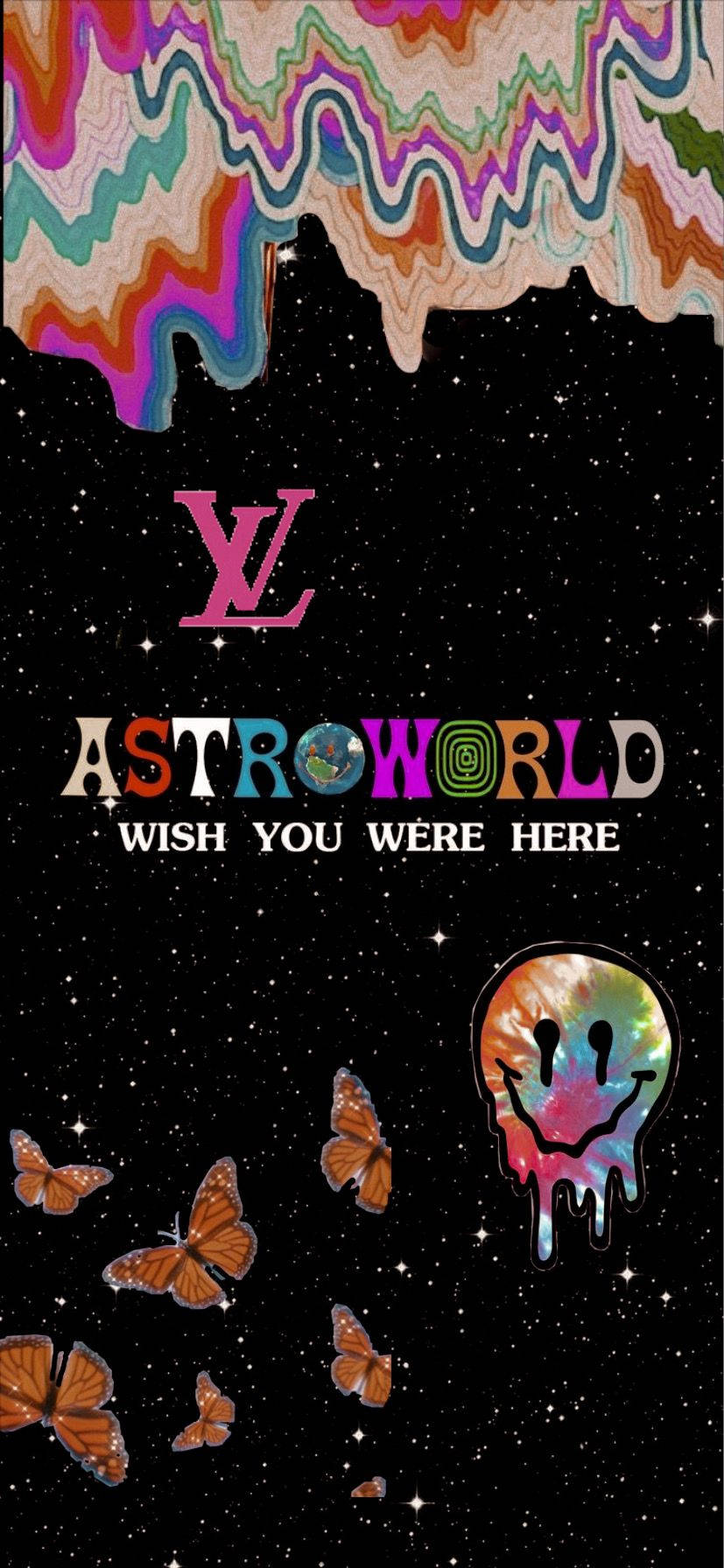 Travis Scott Astroworld Collage Wallpaper