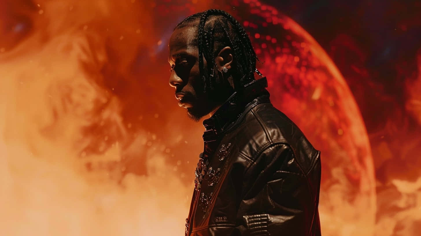 Travis Scott Utopia Album Teaser Wallpaper