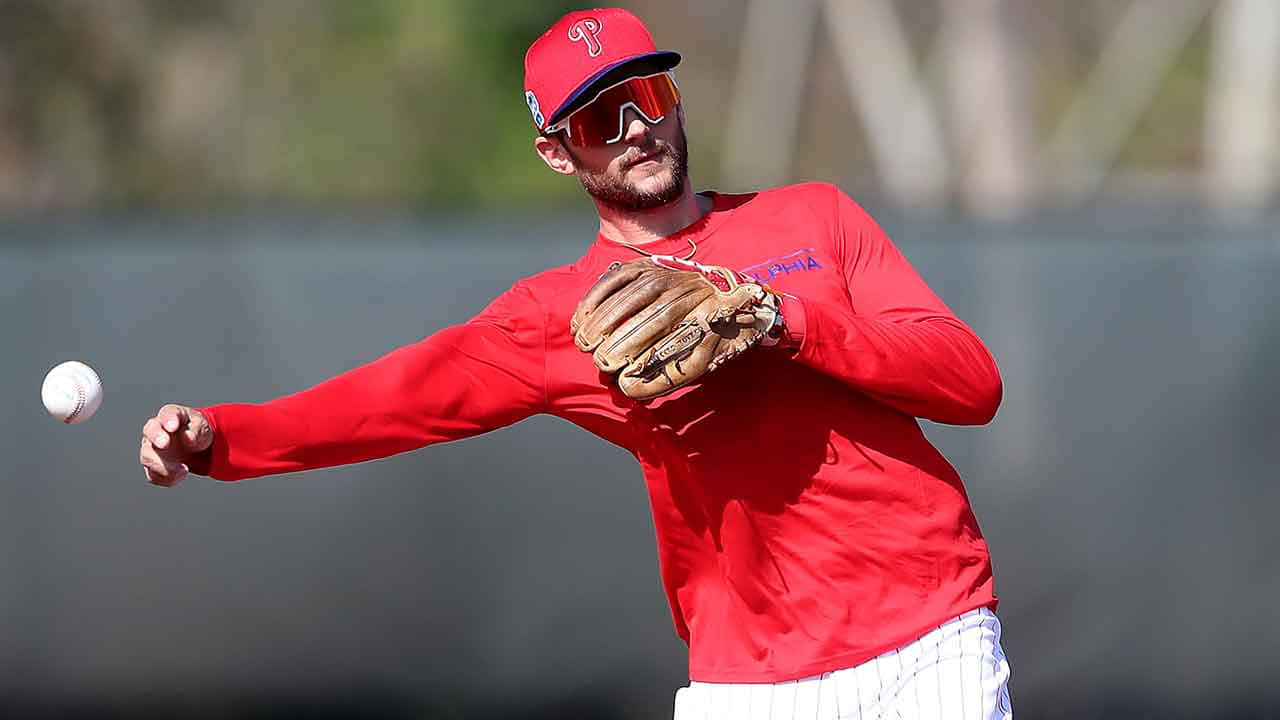 Trea Turner Phillies Practice Session Wallpaper