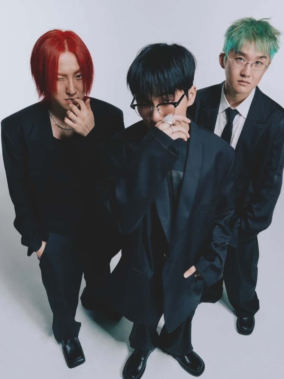 Trendy_ Trio_in_ Suits Wallpaper