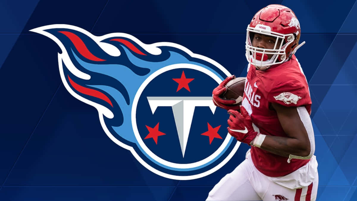 Treylon Burks Tennessee Titans Graphic Wallpaper