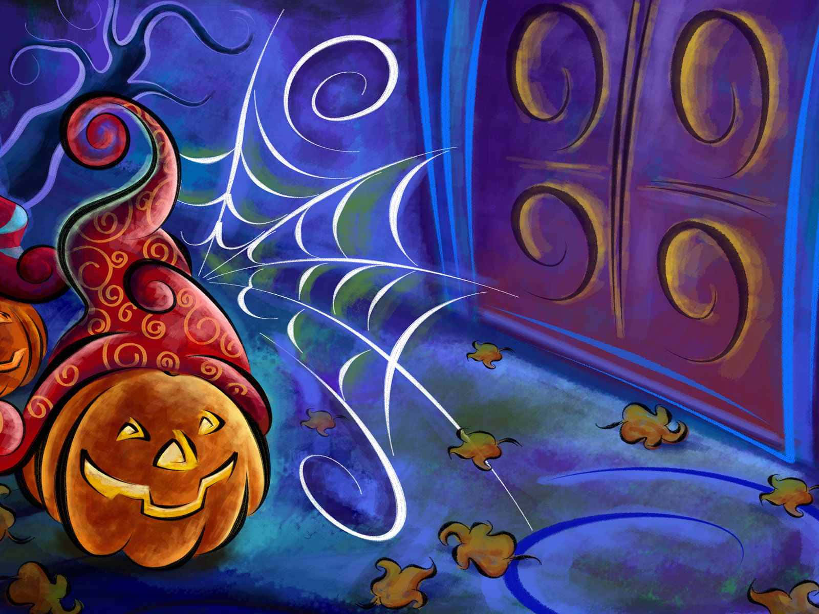 Trick Or Treat! Celebrate Halloween With Winnie The Pooh And Piglet Wallpaper