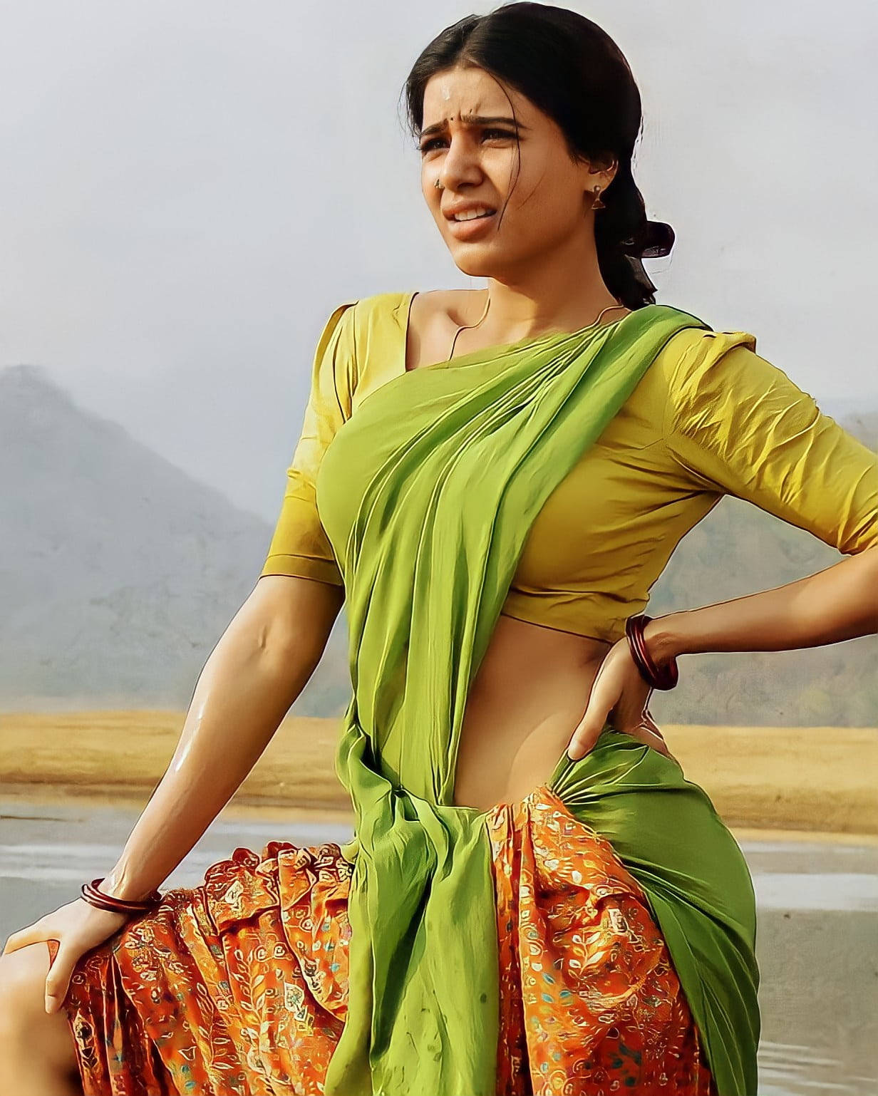 Tricolored Cute Samantha Hd Wallpaper