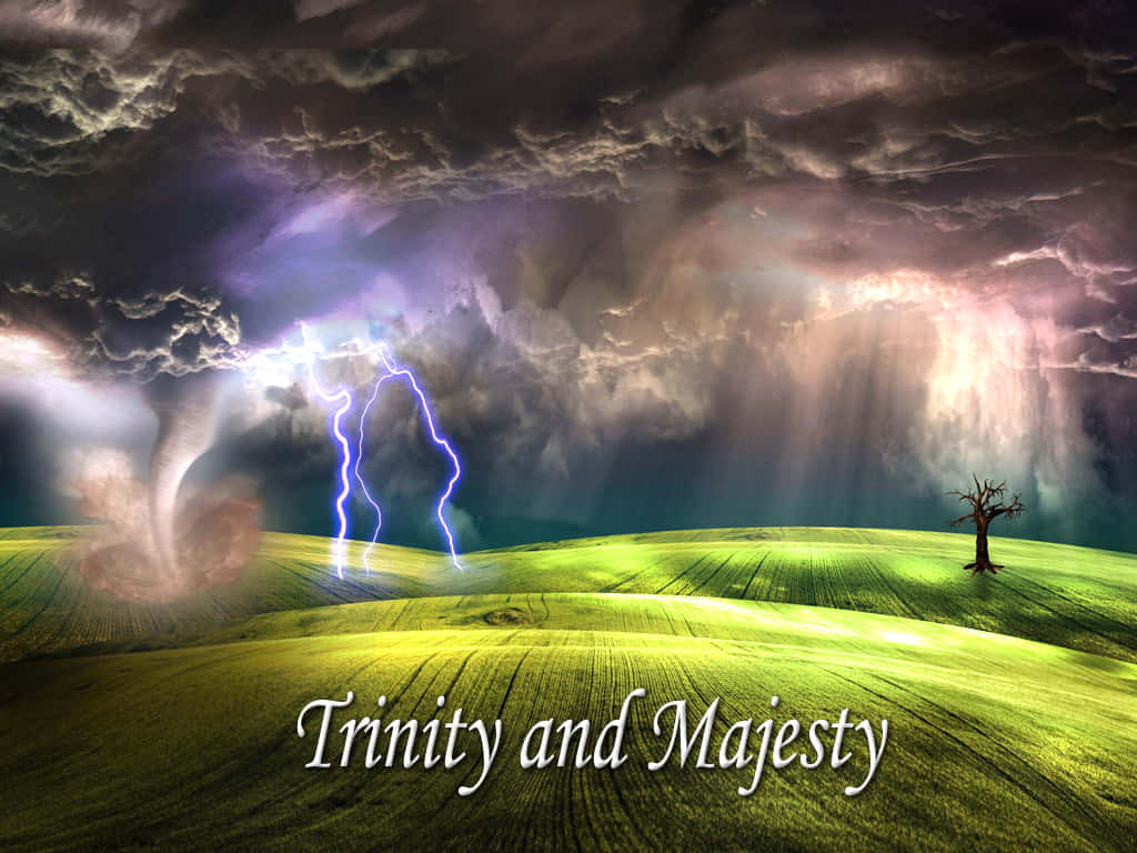 Trinity Majesty Divine Nature Wallpaper