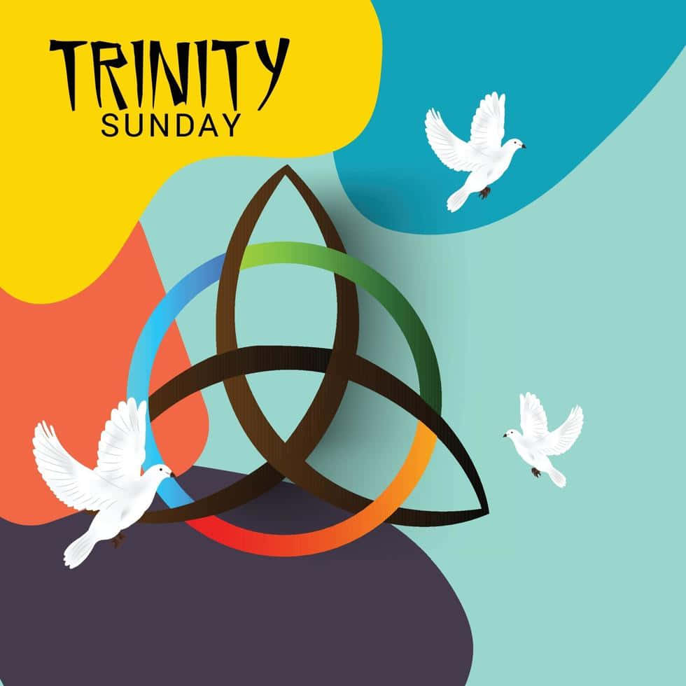 Trinity Sunday Celebration Art Wallpaper