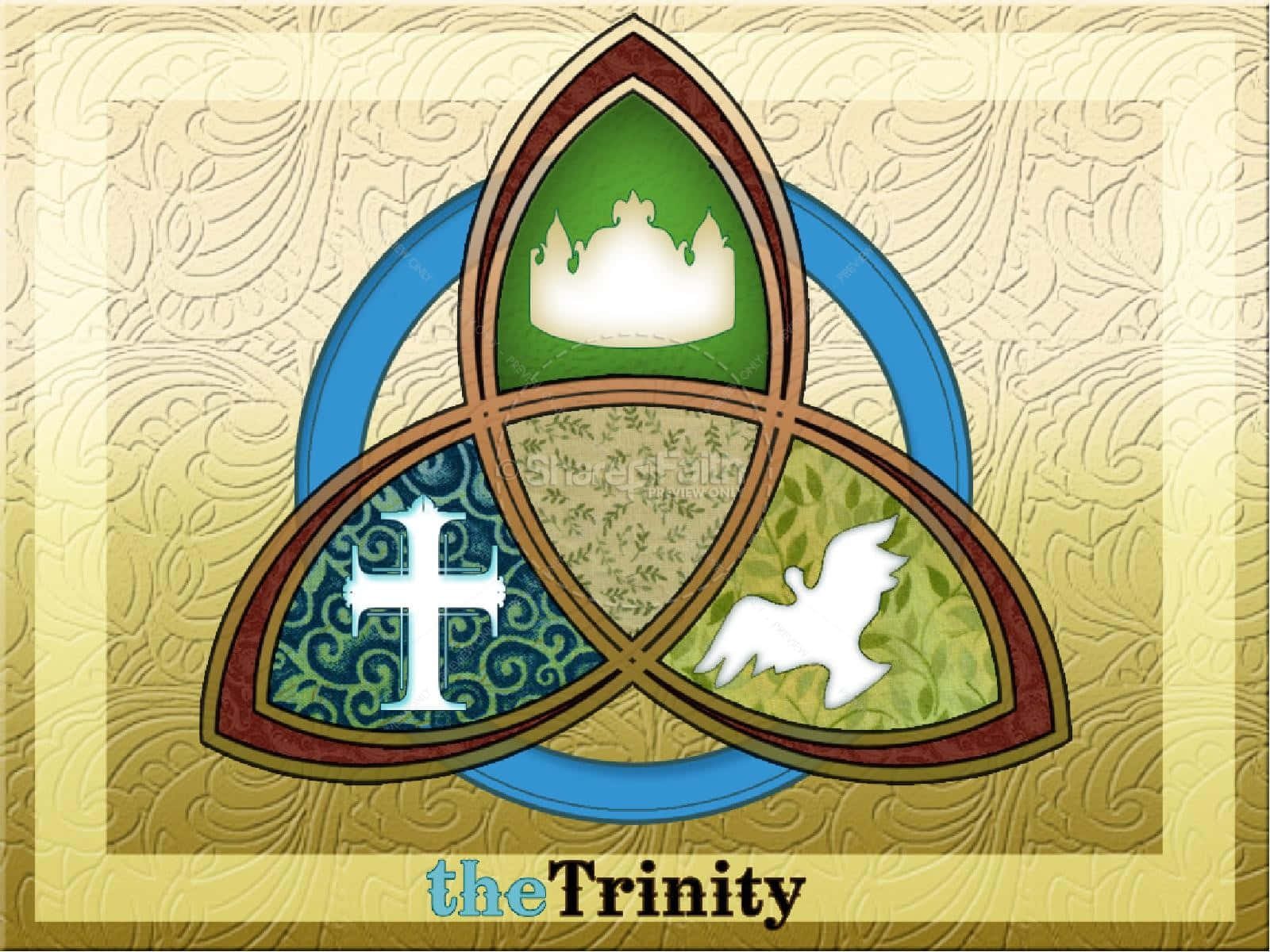 Trinity Symbol Artwork Wallpaper