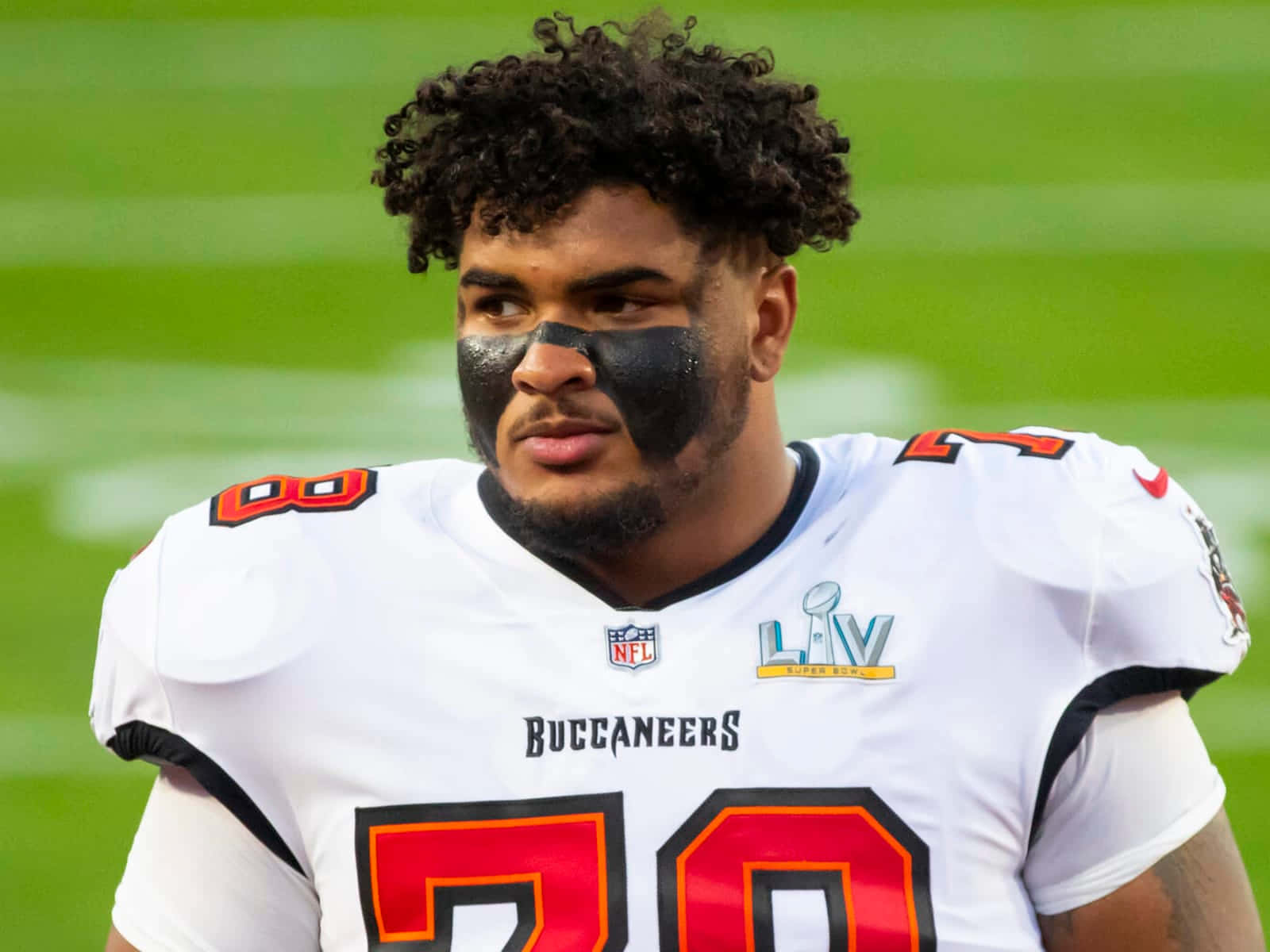 Tristan Wirfs Buccaneers Offensive Lineman Wallpaper