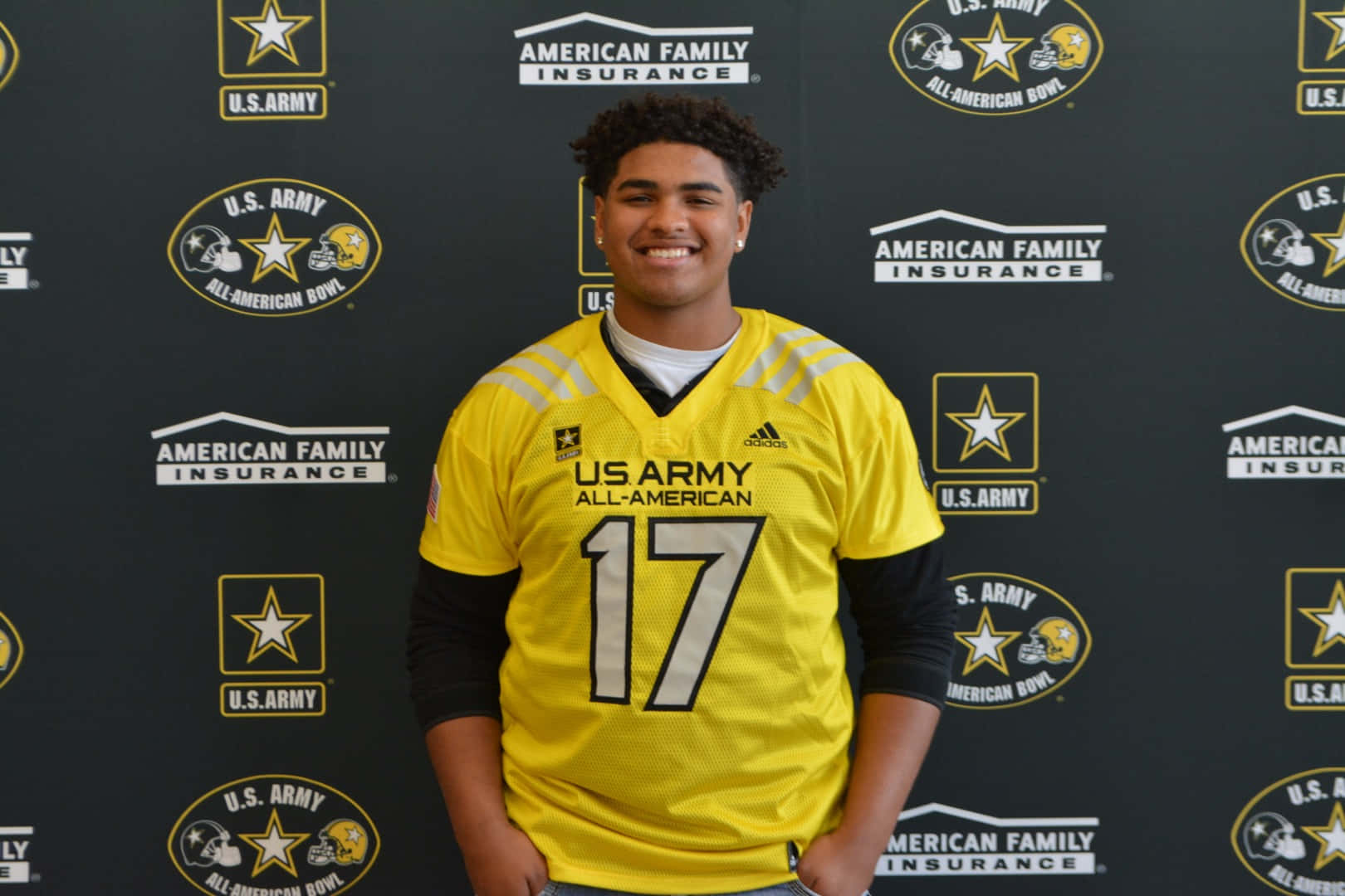 Tristan Wirfs U S Army All American Wallpaper