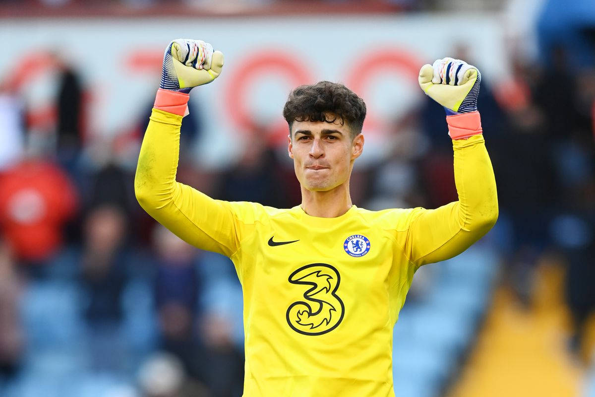 Triumphant Kepa Arrizabalaga Wallpaper