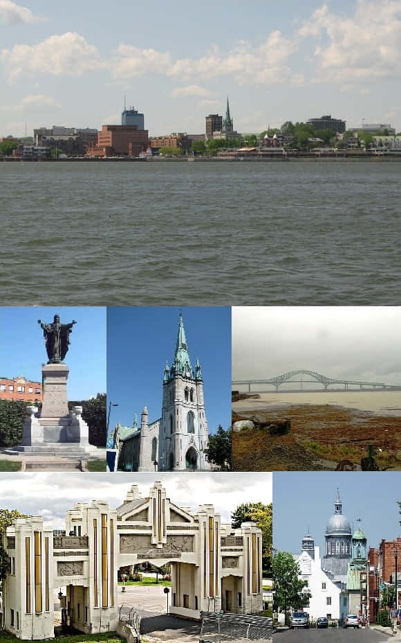 Trois Rivieres Cityscapeand Landmarks Wallpaper