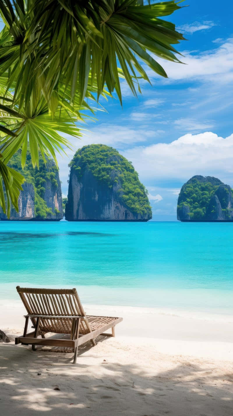 Tropical Paradise Beach Escape Wallpaper