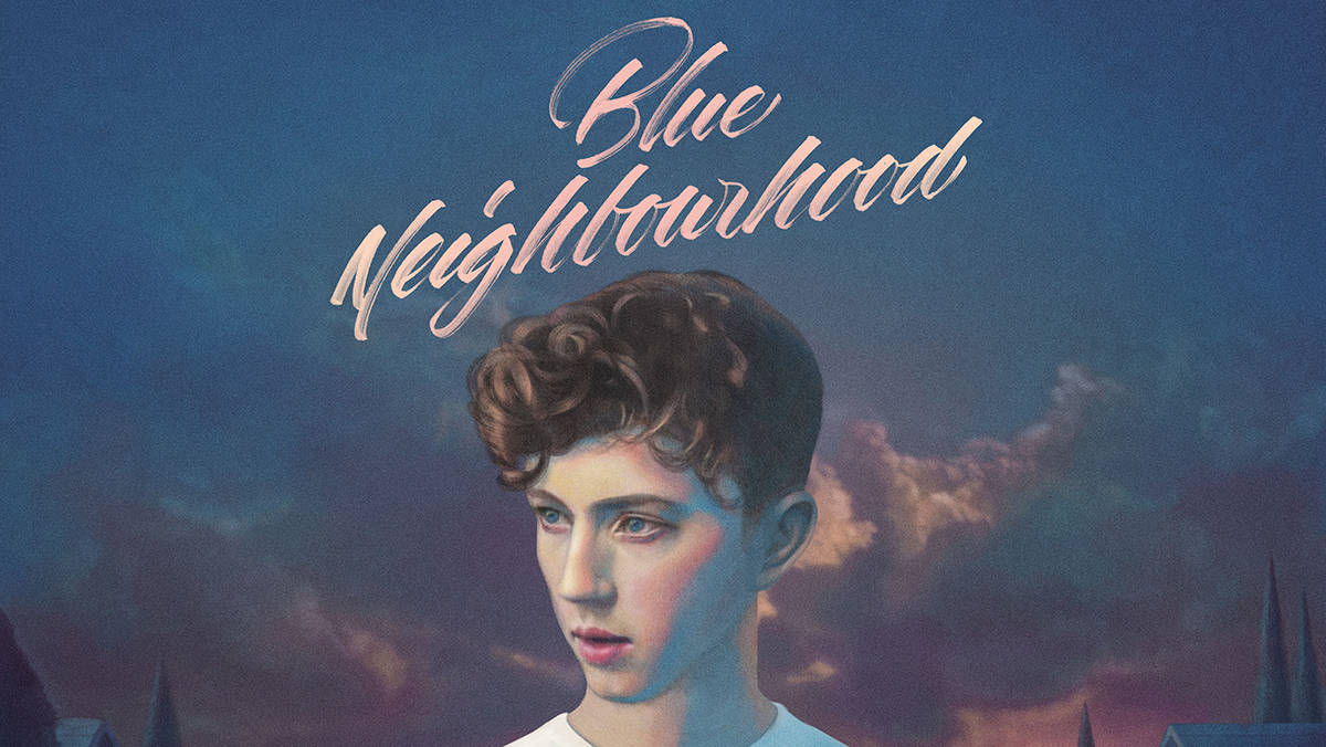 Troye Sivan Blue Neighborhood Album Wallpaper