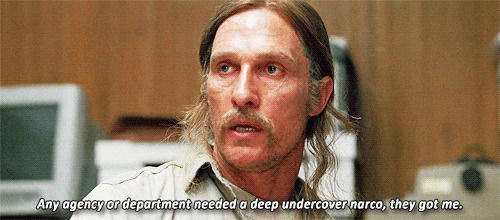 True Detective Matthew Mcconaughey As Rustin Cohle Wallpaper