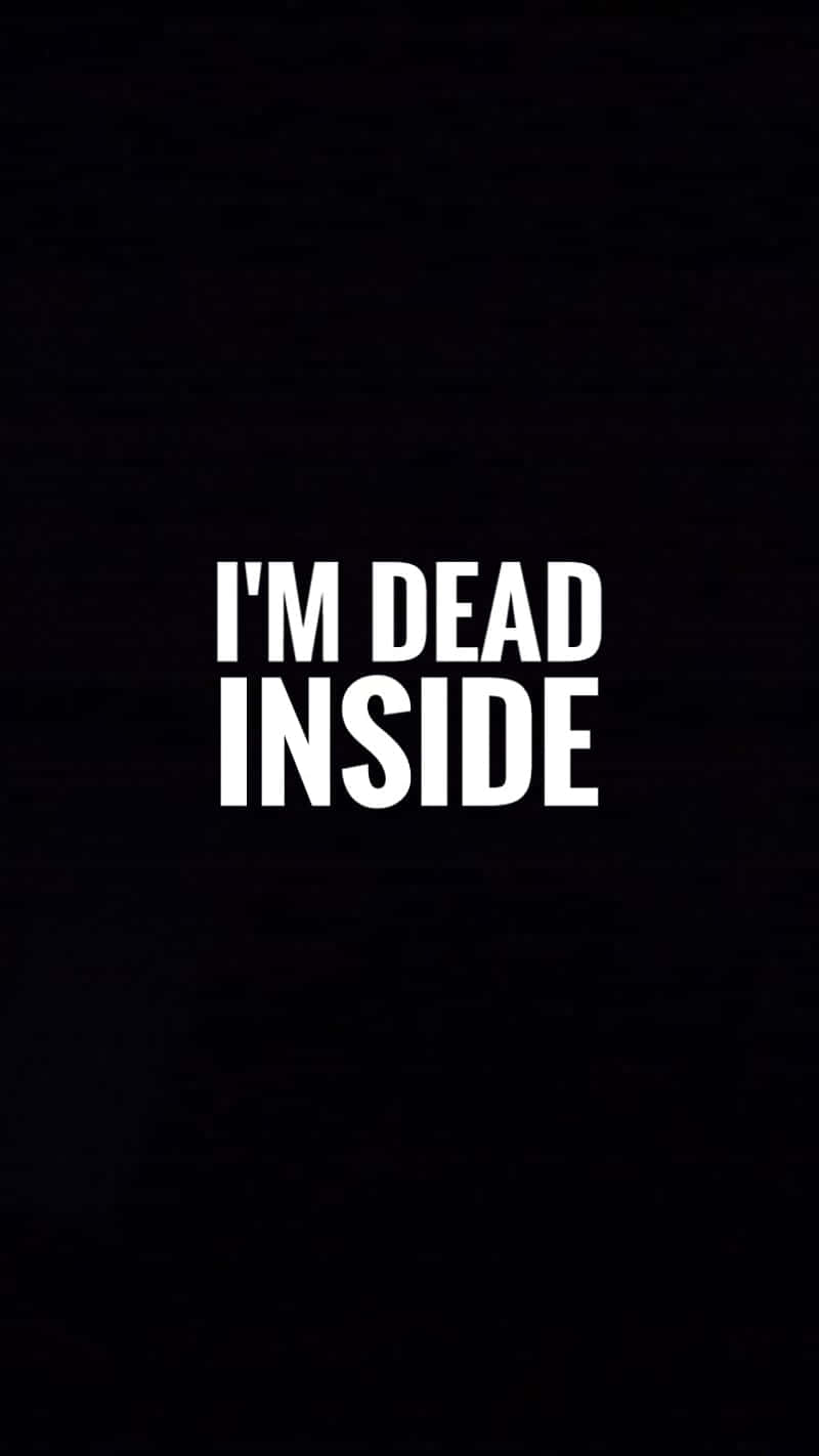 Trust The Dead Inside To Lead You Towards A Brighter Future. Wallpaper