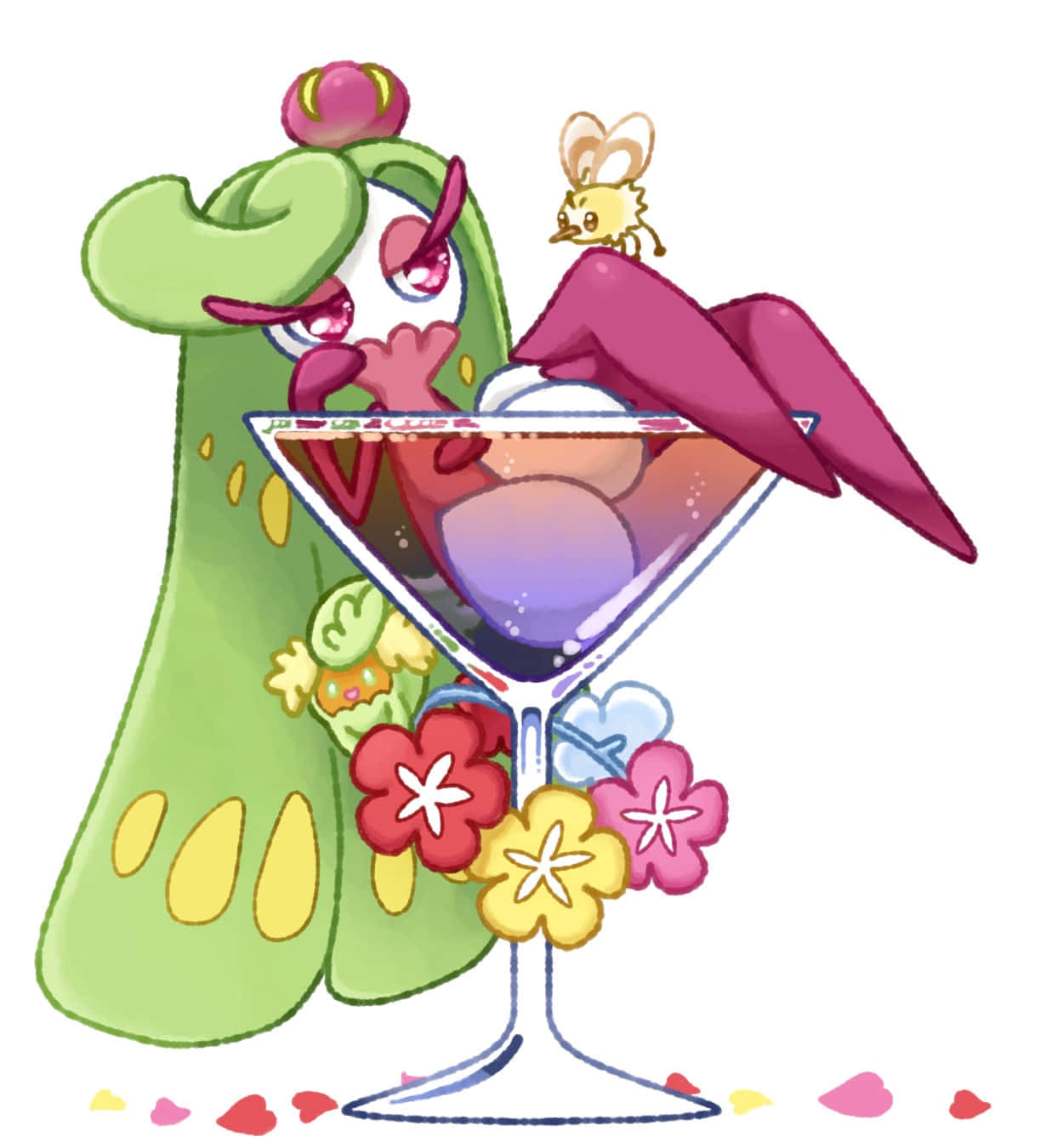 Tsareena Cocktail Celebration Wallpaper