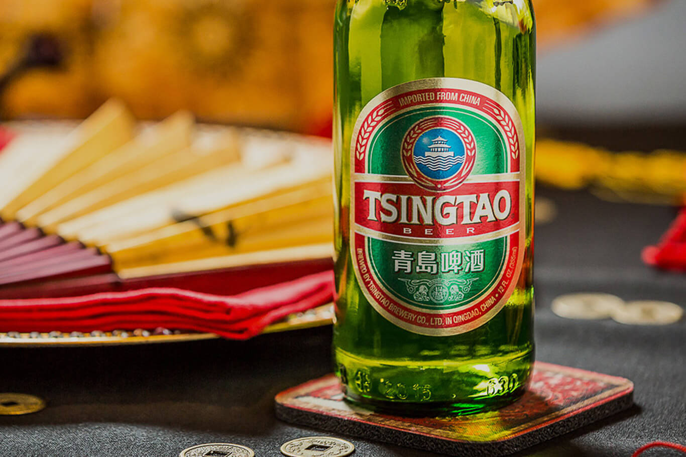 Tsingtao Beer Advertisment Wallpaper