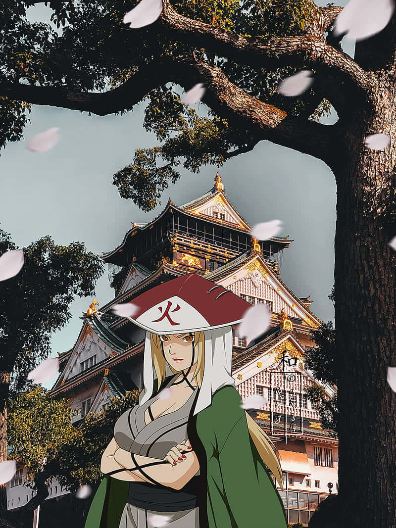 Tsunade Iphone Castle Wallpaper