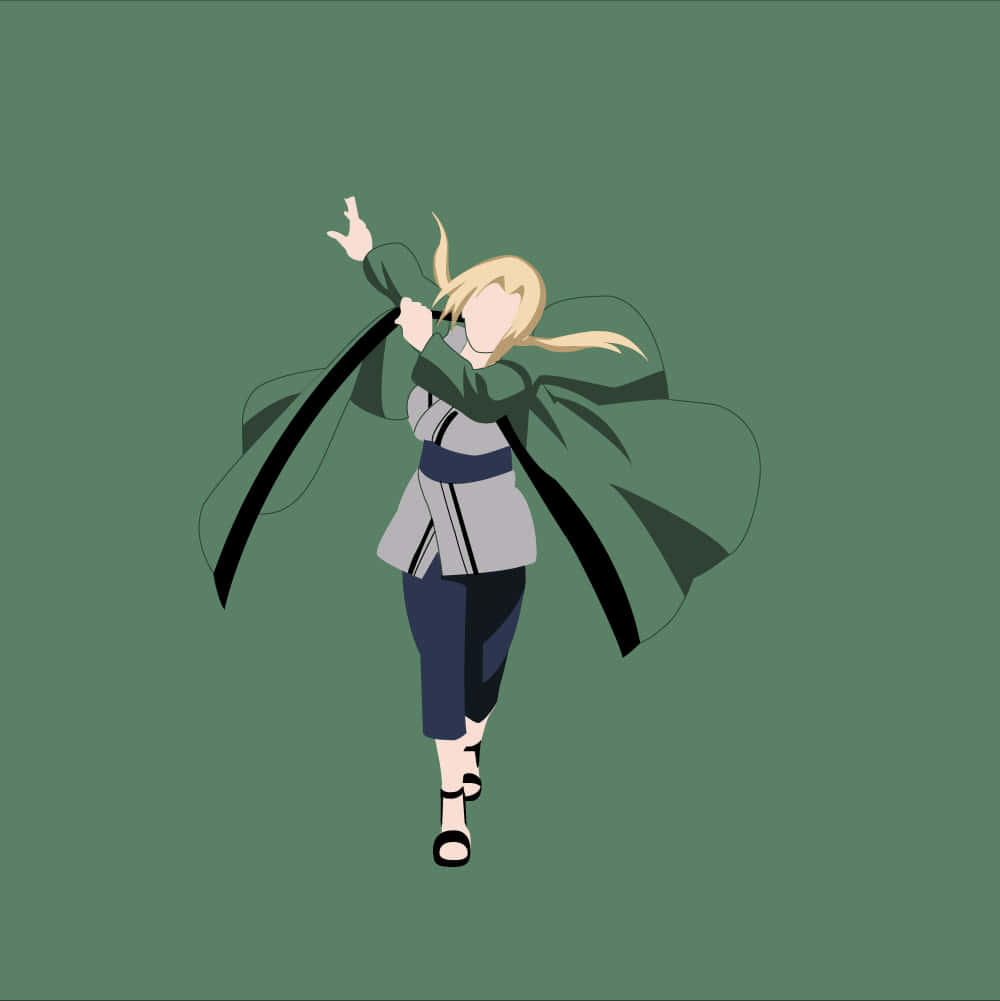 Tsunade Iphone Minimalist Wallpaper