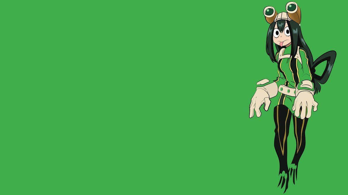 Tsuyu Asui, The Modern-day Hero Of My Hero Academia Wallpaper