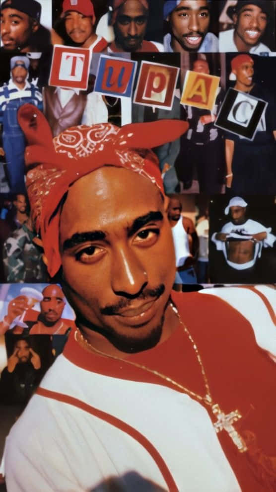 Tupac Collage Aesthetic Wallpaper