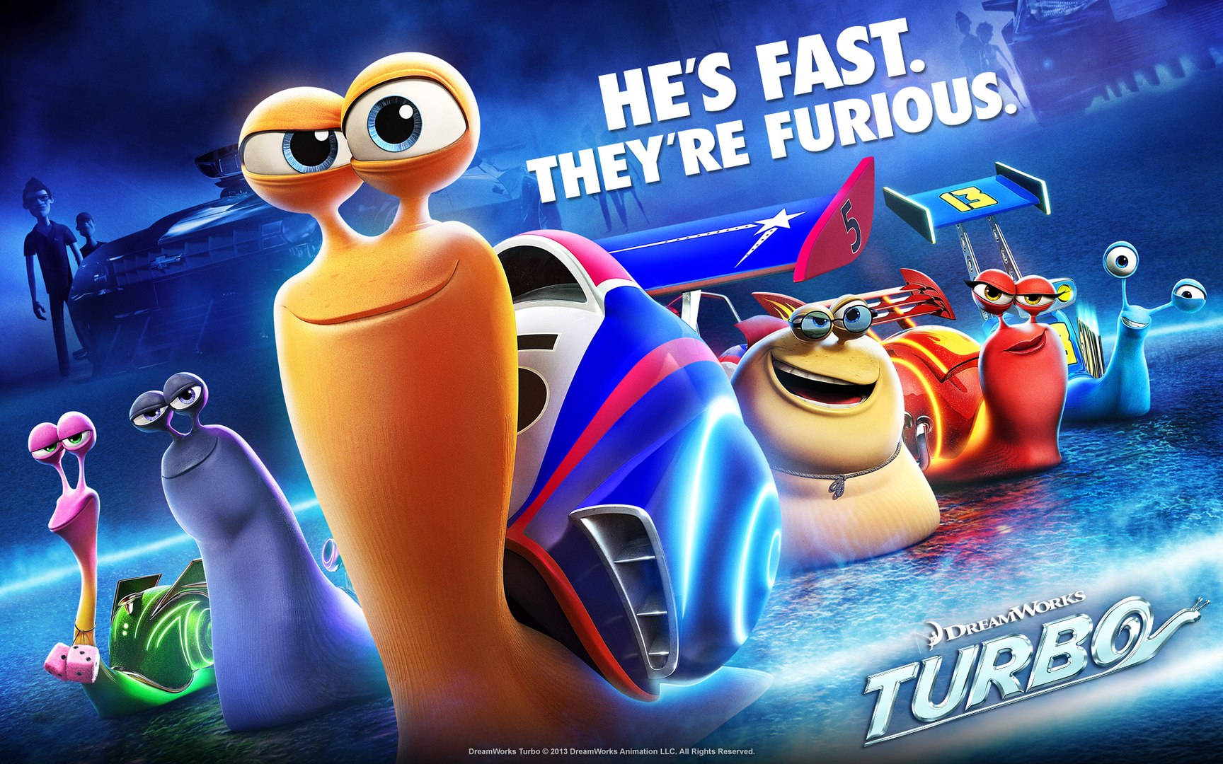 Turbo He's Fast Wallpaper