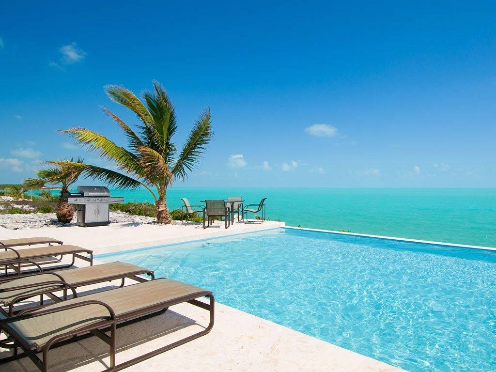 Turks And Caicos Luxury Resort Wallpaper