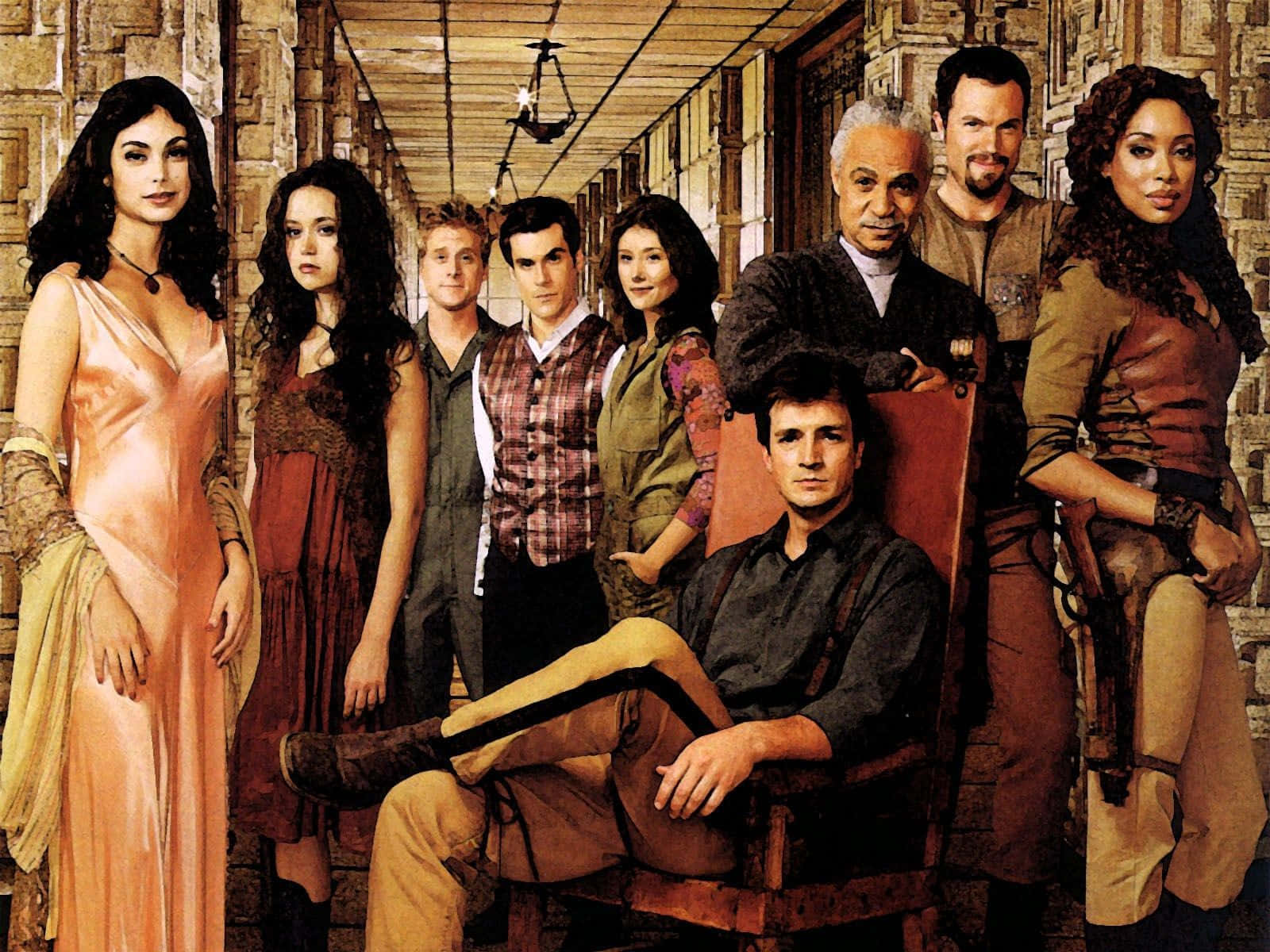 Tv Show Firefly Sci-fi Series Characters Wallpaper