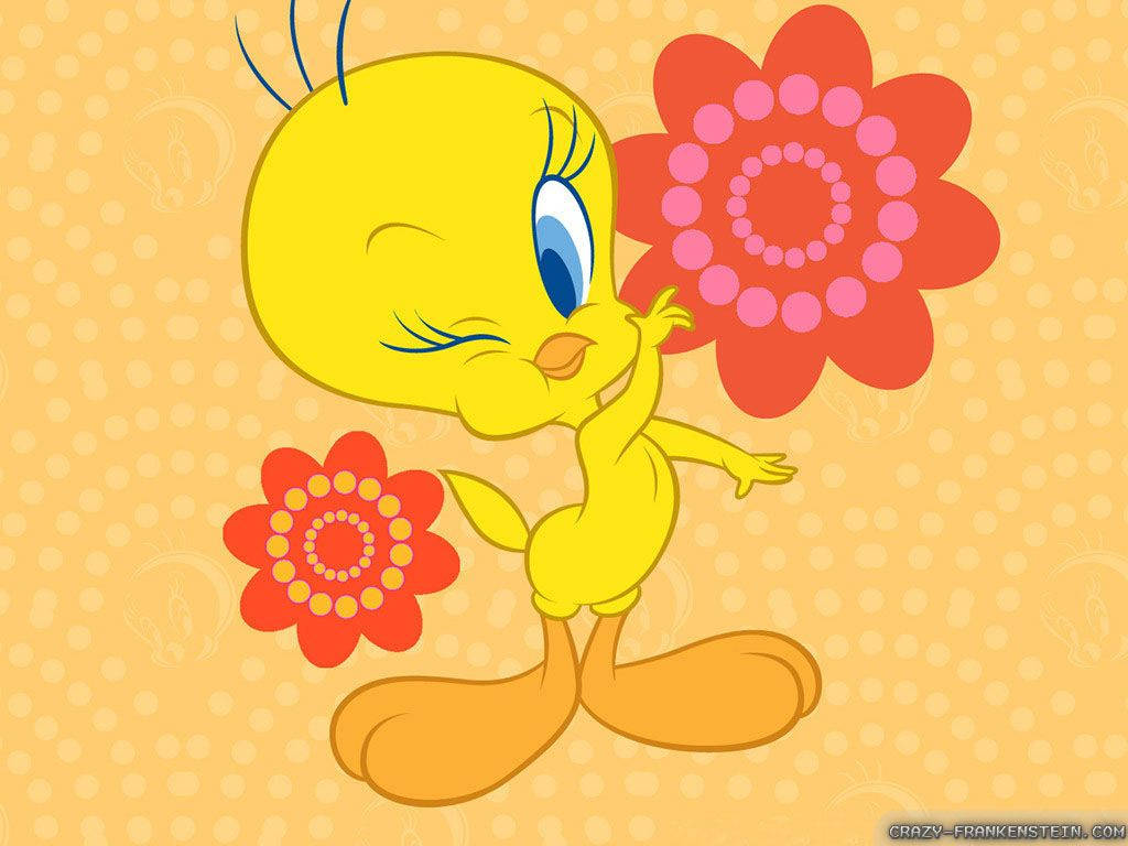 Tweety Bird Winking Wallpaper