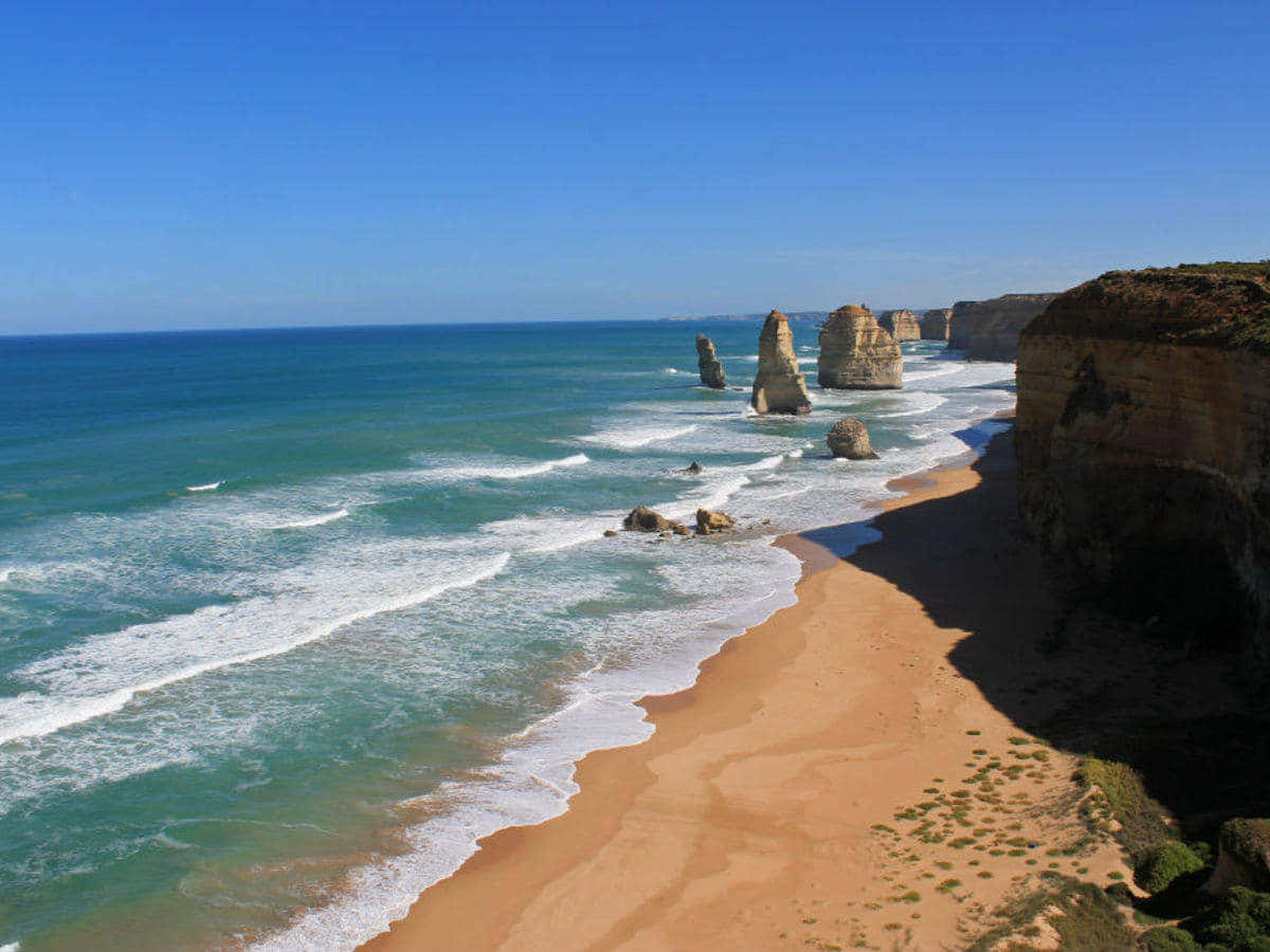 Twelve Apostles In Victoria Australia During Daytime Wallpaper