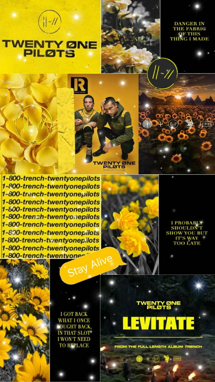 Twenty One Pilots Yellow Picsart Wallpaper