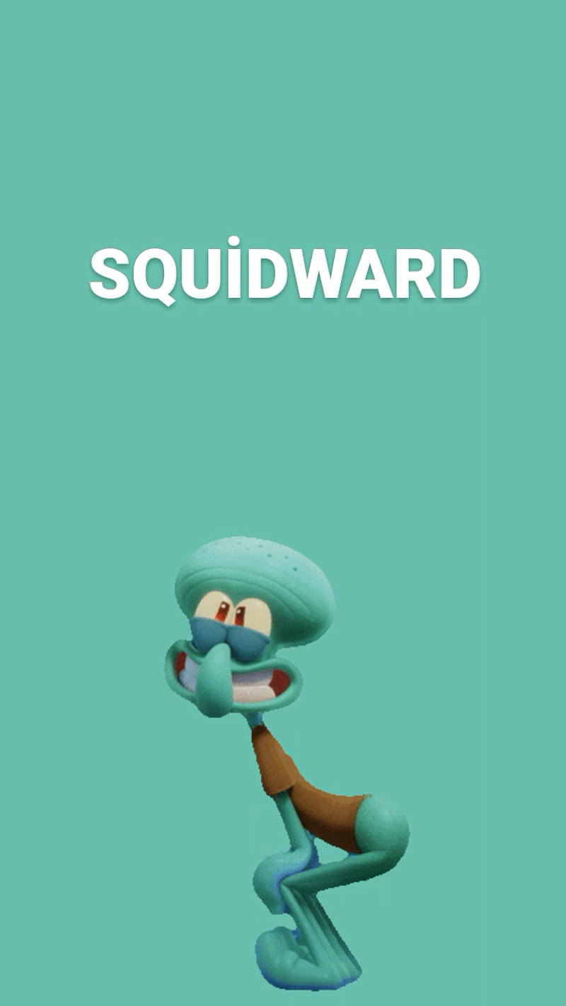 Twerking Squidward Tentacles 3d Wallpaper