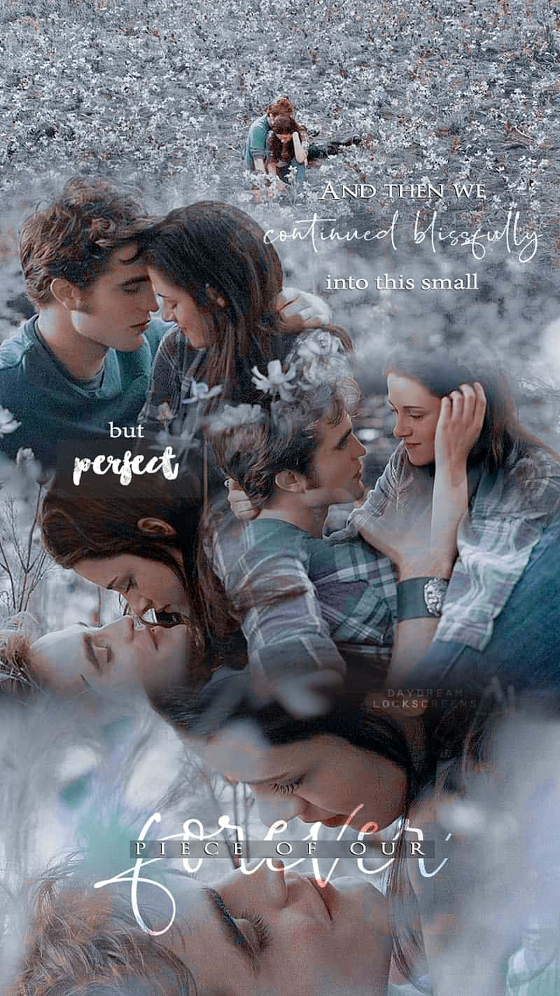 Twilight Saga Romantic Montage Wallpaper