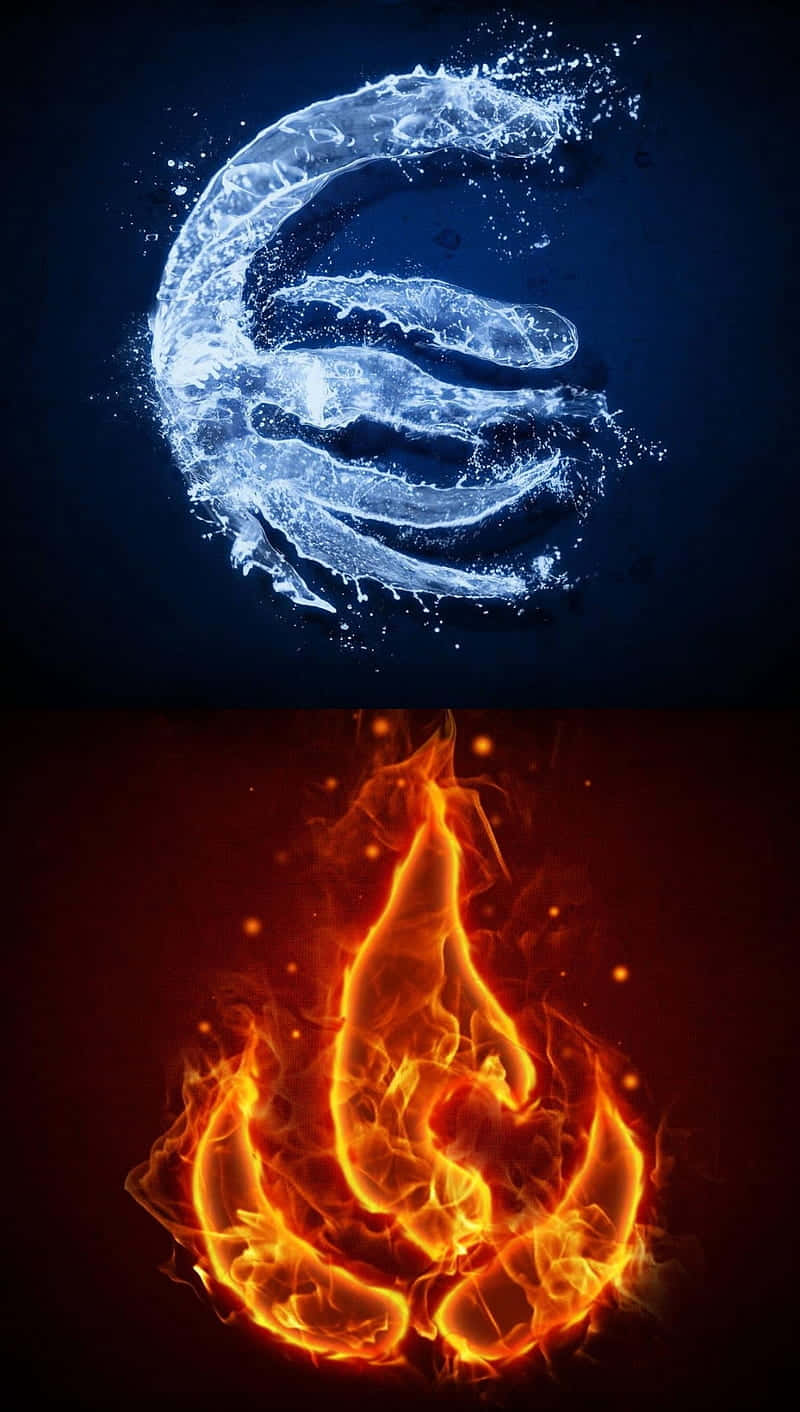 Two Elements, Unified In Intensity Wallpaper