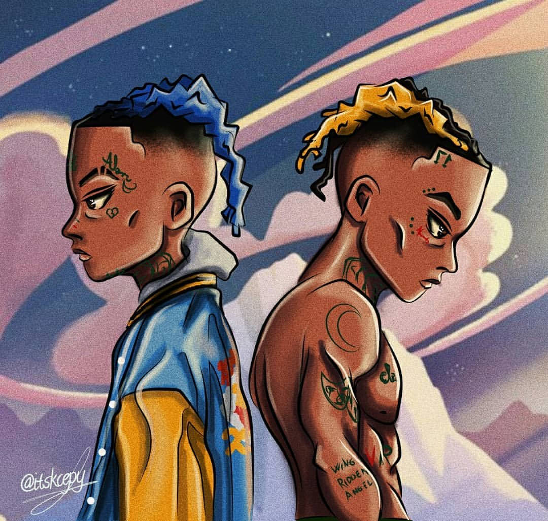 Two Identities Of Cool Xxxtentacion Wallpaper