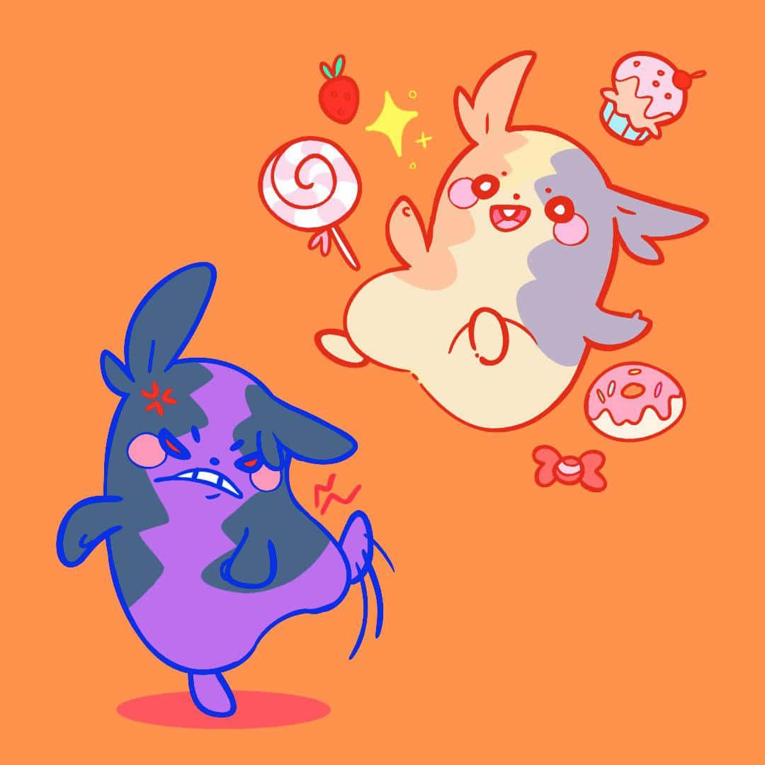 Two Morpeko Wallpaper