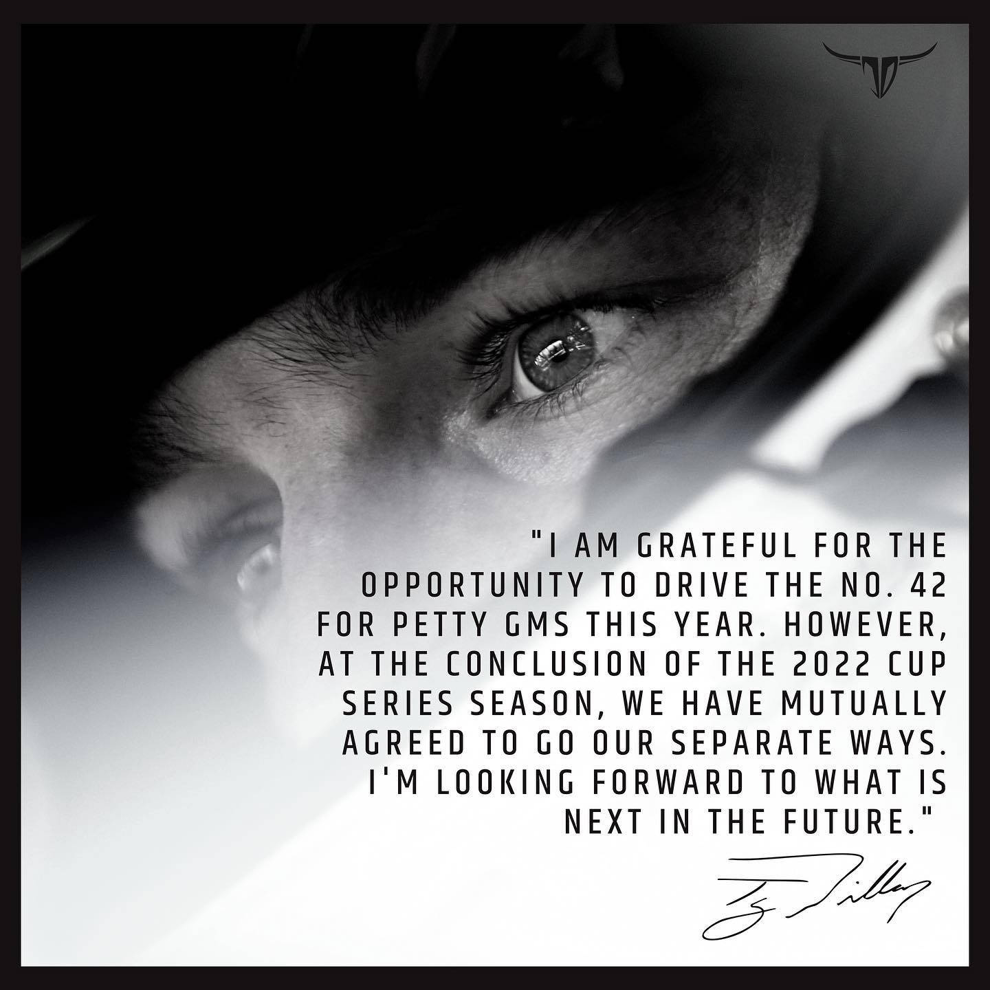 Ty Dillon Message Wallpaper