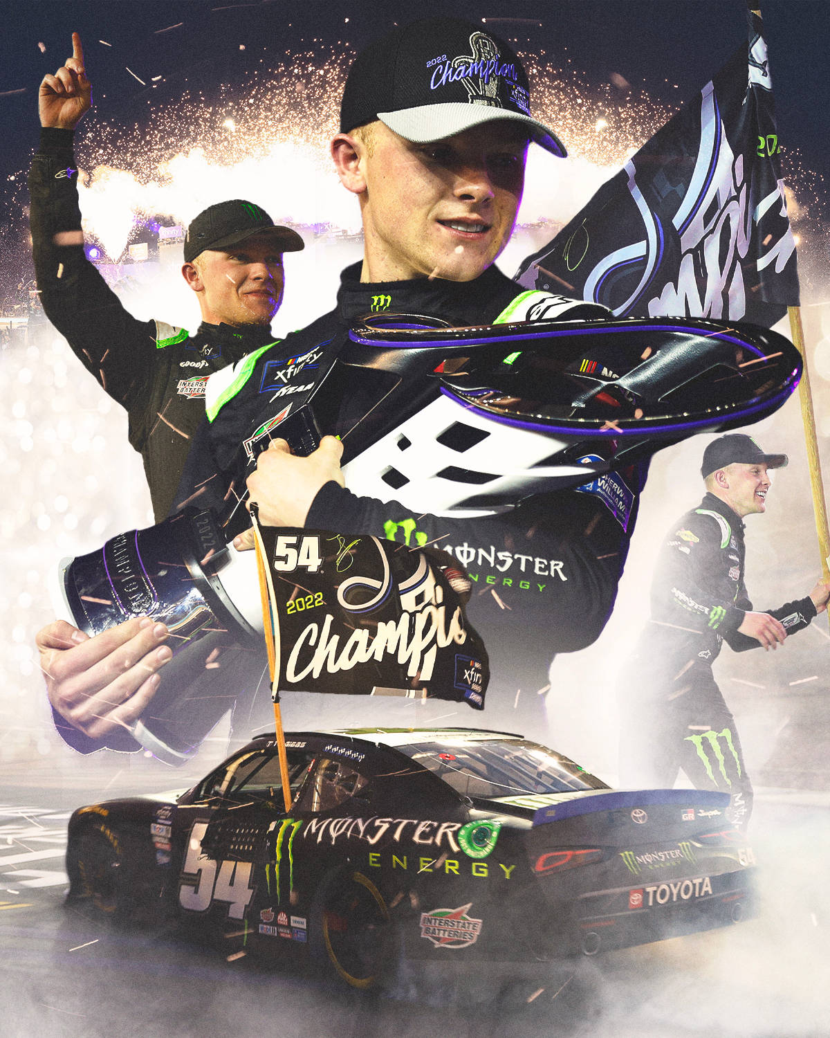 Ty Gibbs - The Rising Star Of The Racing World Wallpaper