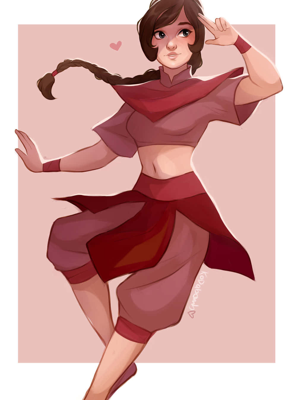 Ty Lee Avatar The Last Airbender Fanart Wallpaper