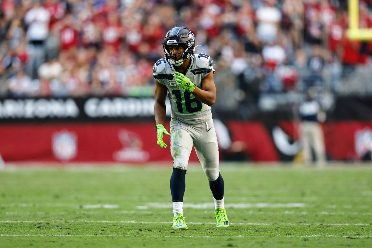 Tyler Lockett Player Seattle Seahawks Football Fans Wallpaper