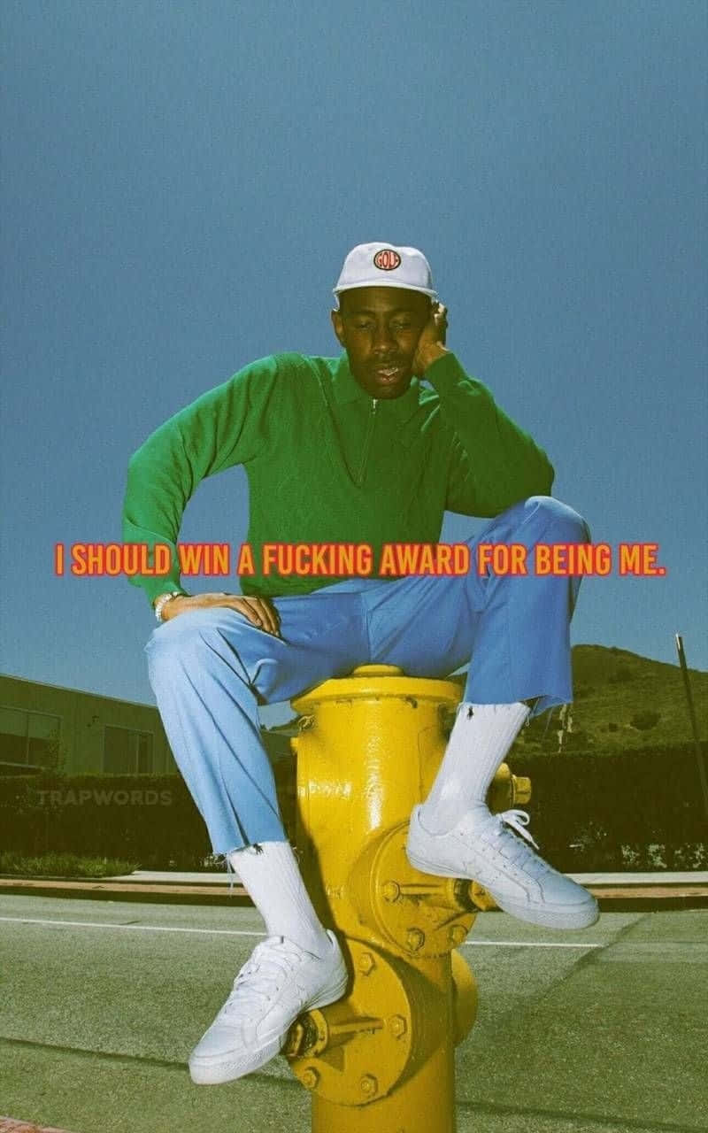 Tyler The Creator Award Stance Wallpaper