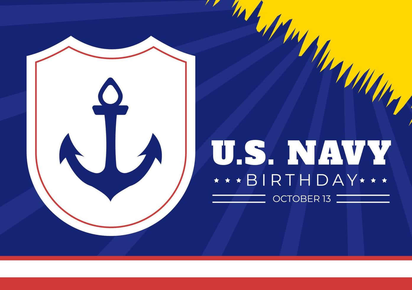 U S Navy Birthday Graphic Wallpaper