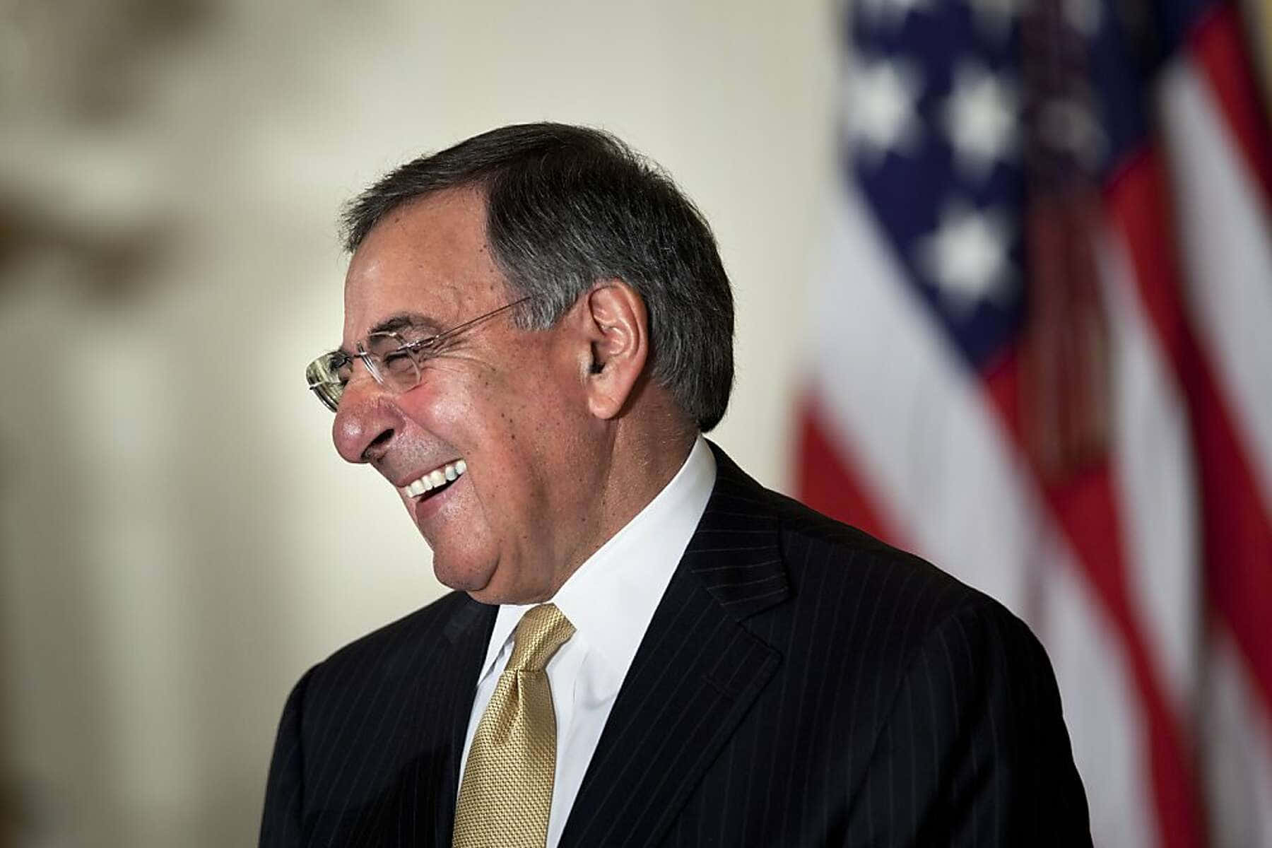 U.s. Secretary Of Defense Leon Panetta Grinning Wallpaper