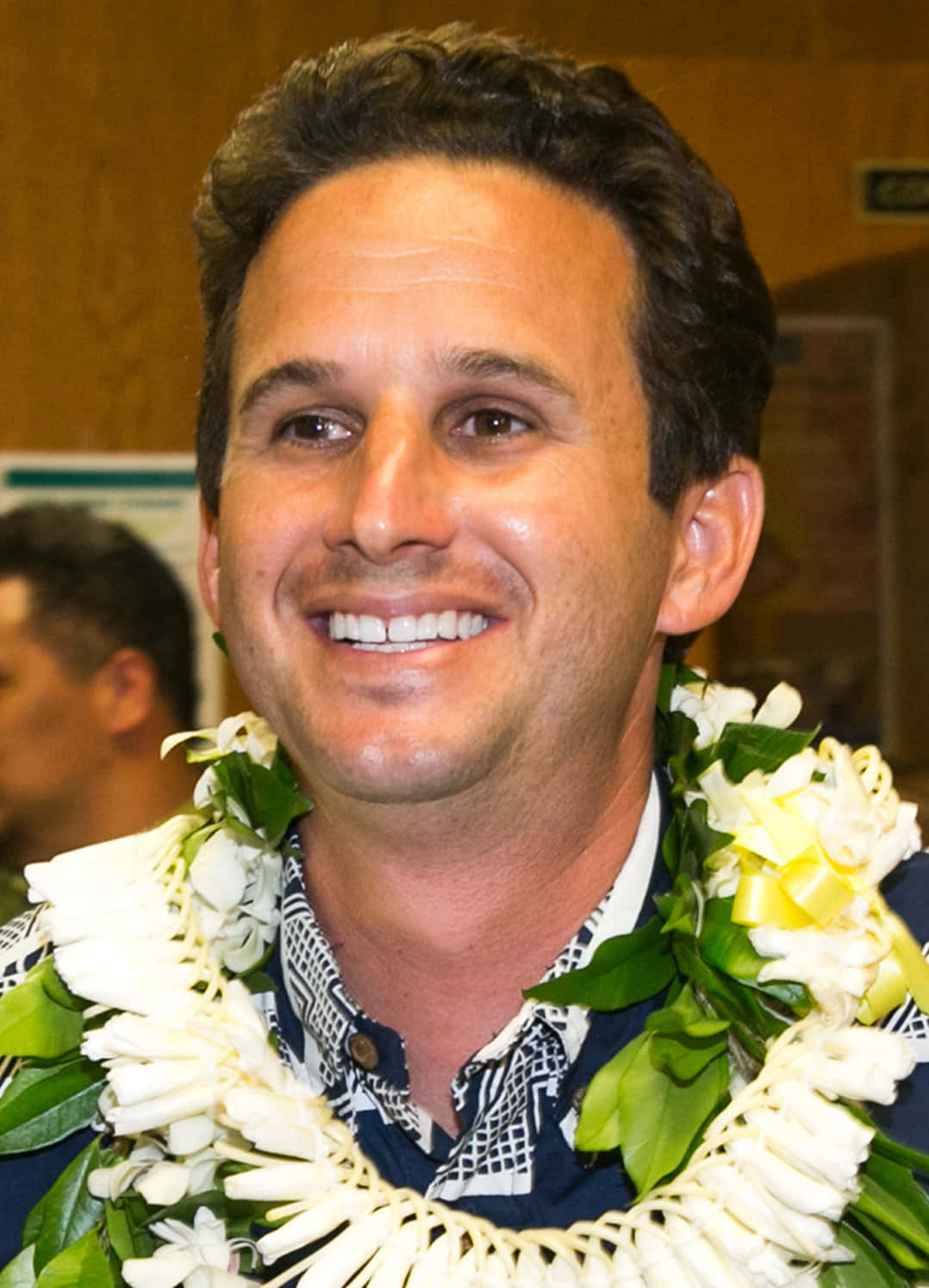 U.s. Senator Brian Schatz Flashing A Wide Grin Wallpaper