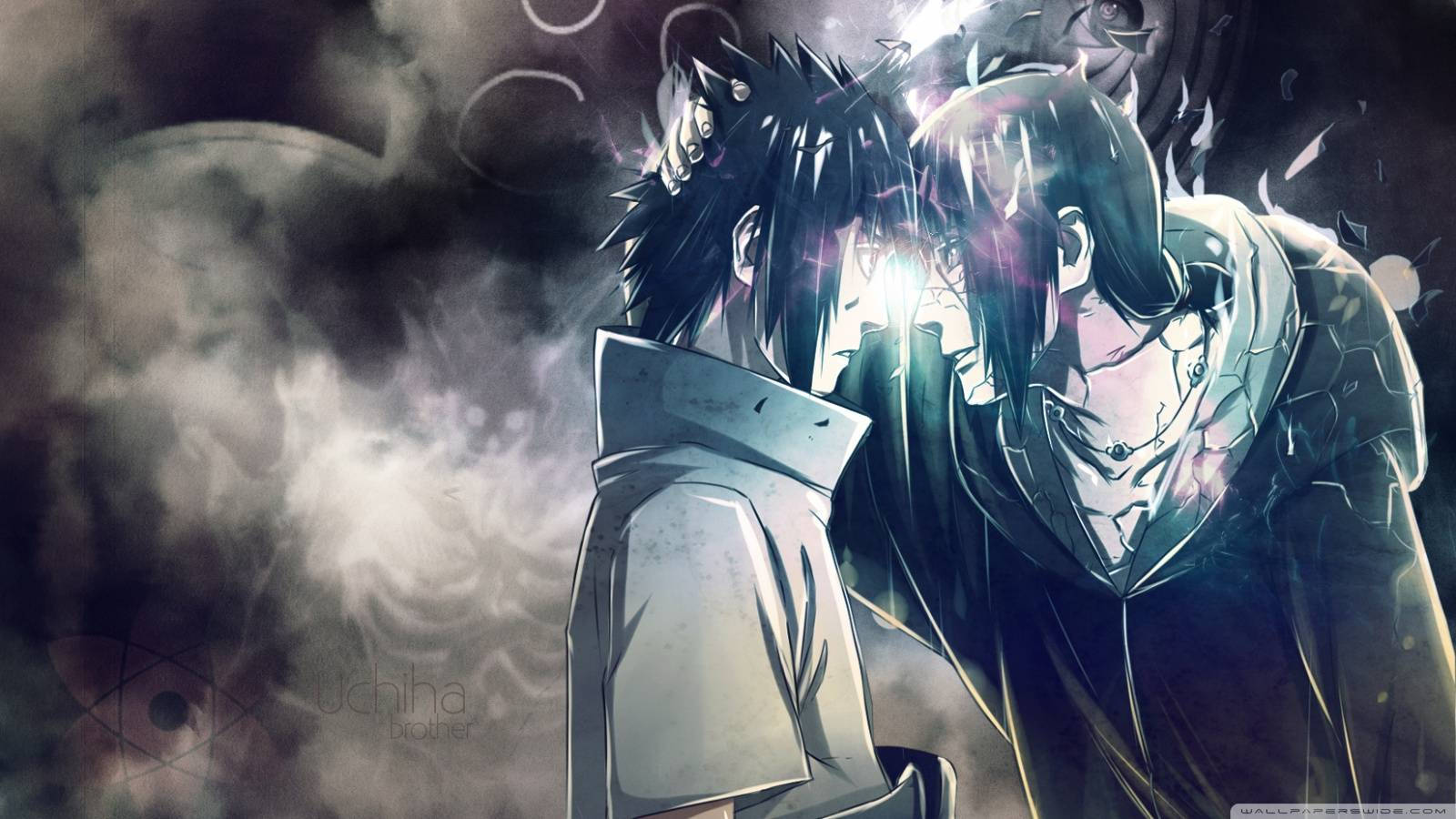 Uchiha Brothers Sasuke And Itachi Wallpaper