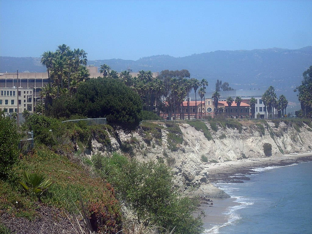 Ucsb Campus Cliff Top Wallpaper