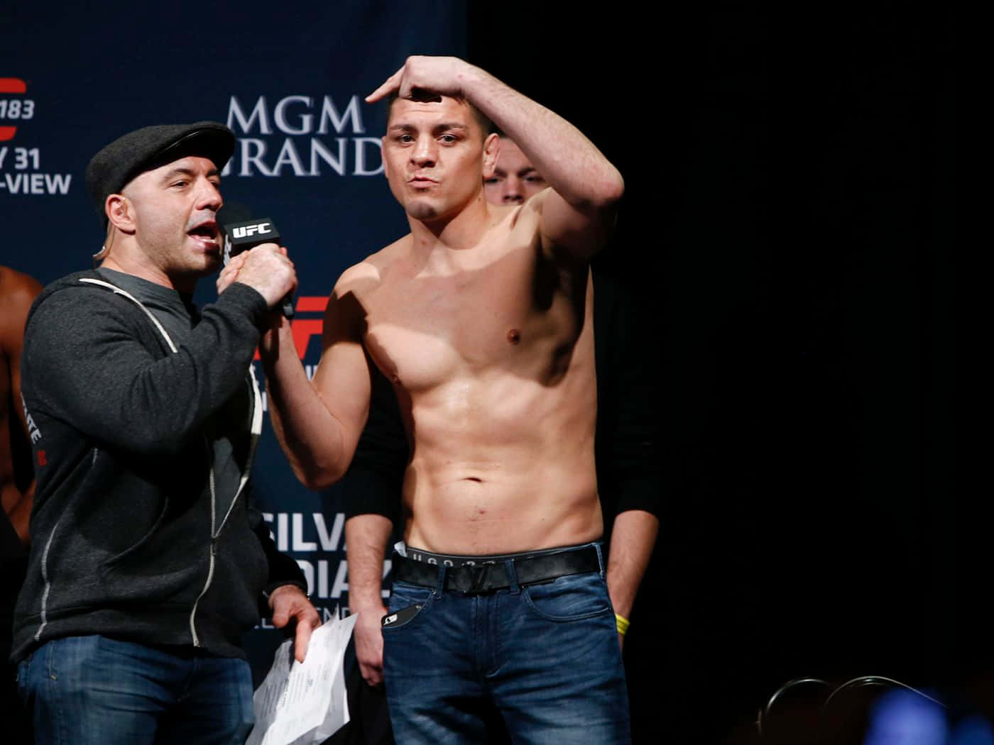 Ufc Fighter Nick Diaz Wallpaper