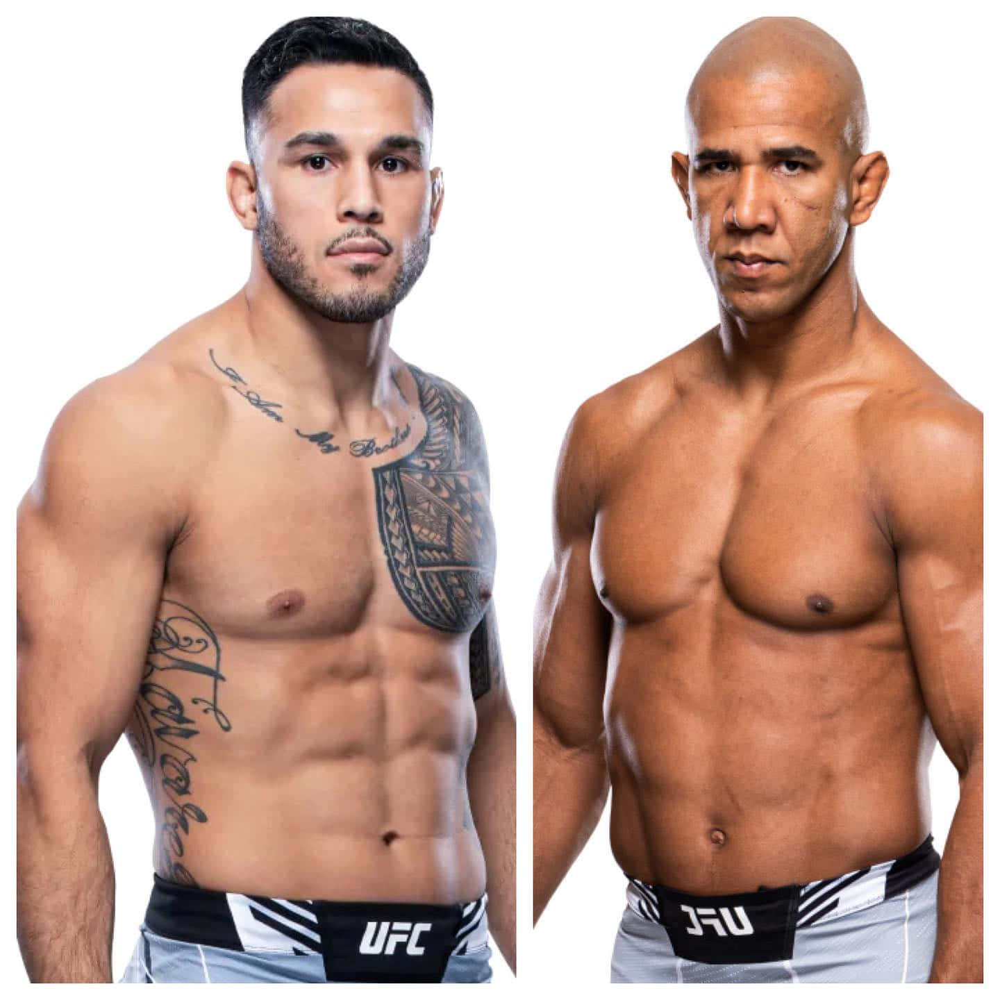 Ufc Fighters Brad Tavares And Gregory Rodrigues Wallpaper