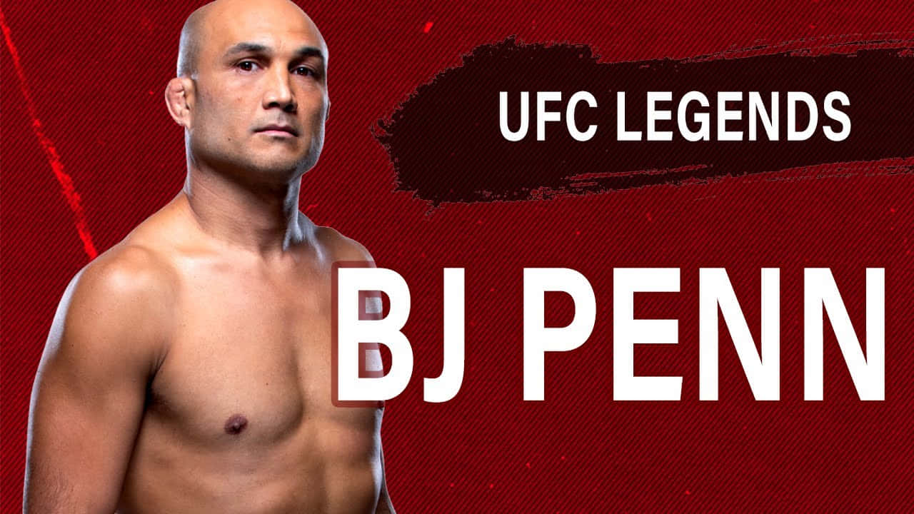 Ufc Legend B.j. Penn Poster Wallpaper