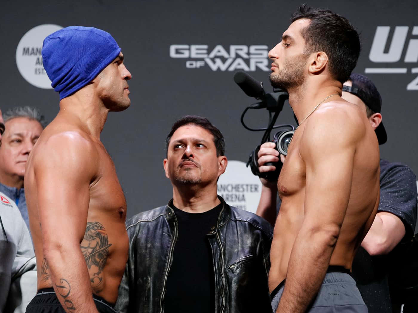 Ufc Vitor Belfort And Gegard Mousasi Weigh In Wallpaper